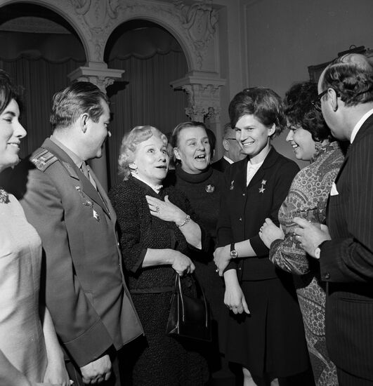 Pilot-cosmonaut of USSR Valentina Tereshkova