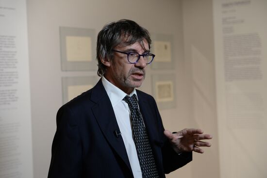 Opening of exhibition, 'Iliazd. The 20th Century of Ilia Zdanevich'