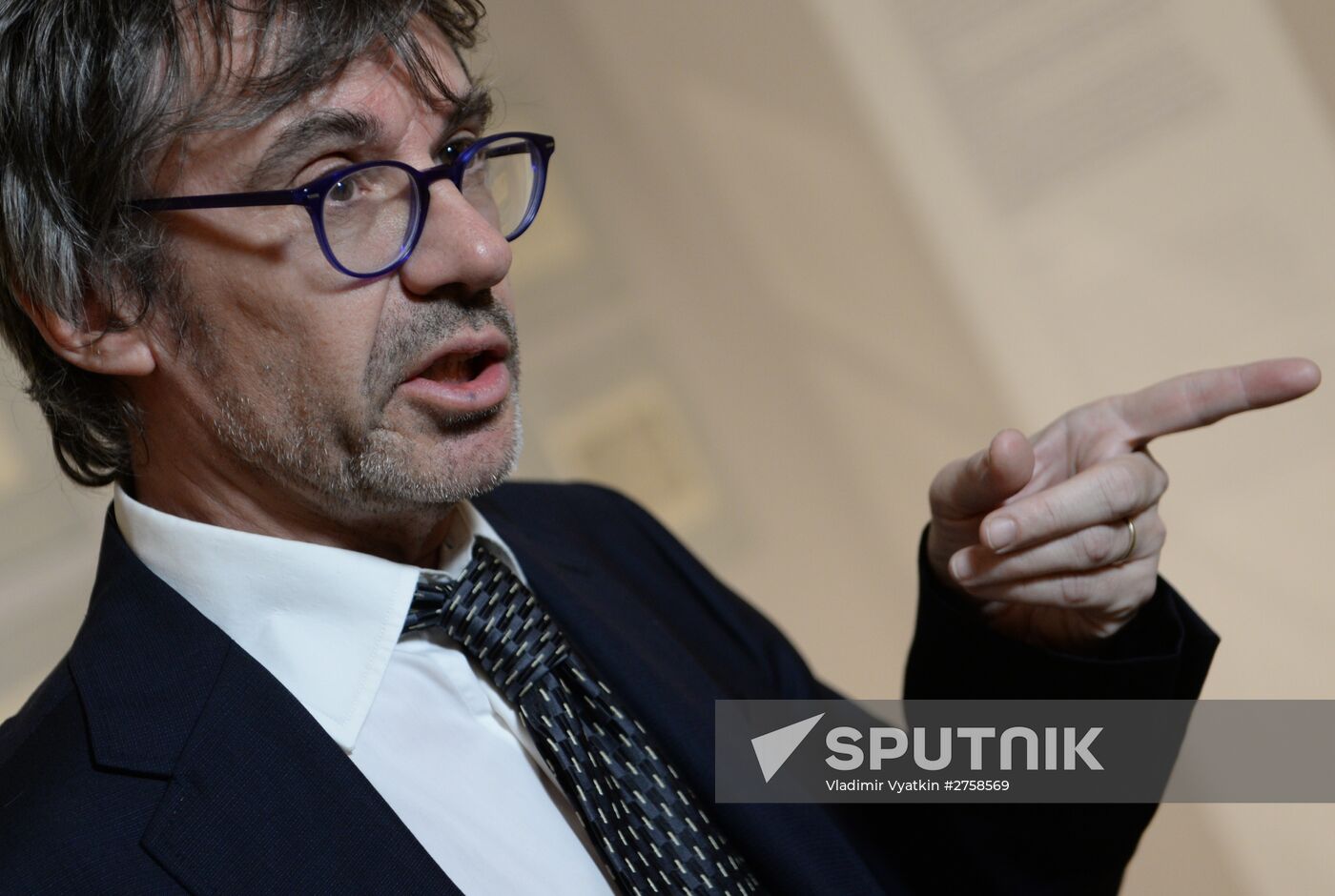 Opening of exhibition, 'Iliazd. The 20th Century of Ilia Zdanevich'