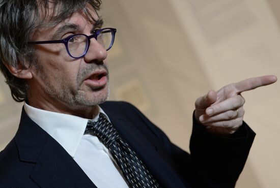 Opening of exhibition, 'Iliazd. The 20th Century of Ilia Zdanevich'