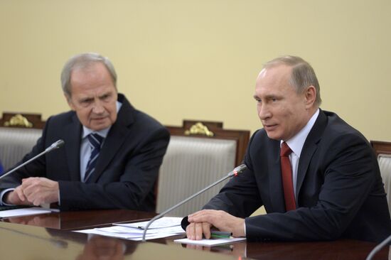 President Vladimir Putin's working visit to Northwestern Federal District