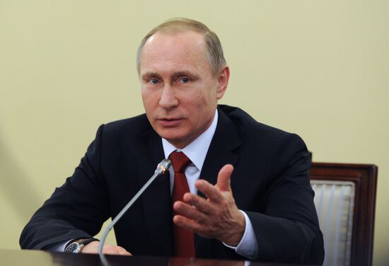 President Vladimir Putin's working visit to Northwestern Federal District