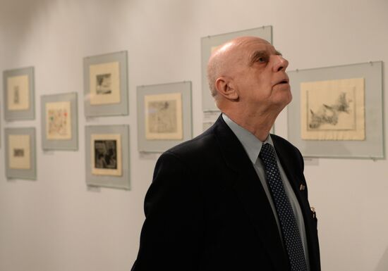 Opening of exhibition "Iliazd. 20th Century of Ilia Zdanevich"