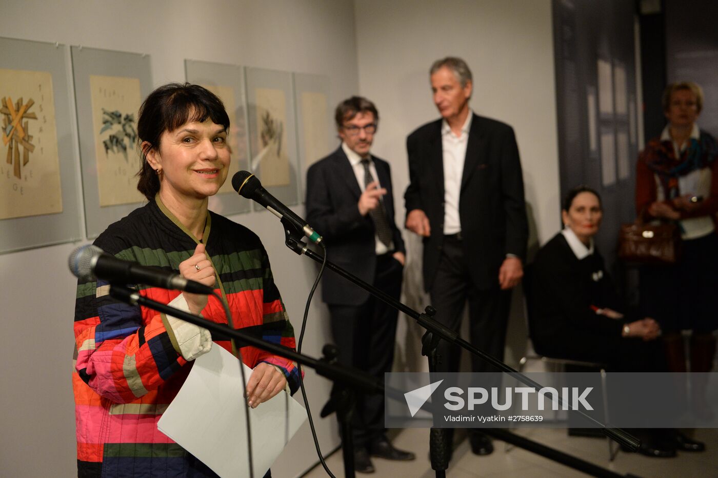 Opening of exhibition "Iliazd. 20th Century of Ilia Zdanevich"
