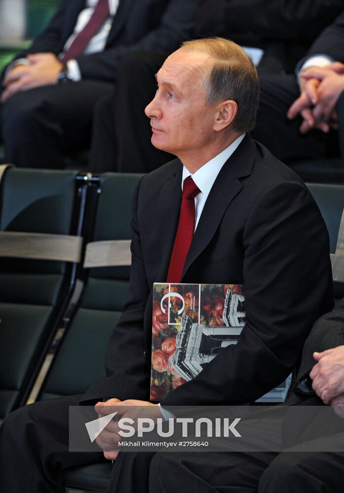 Russian President Vladimir Putin visits Northwestern Federal District