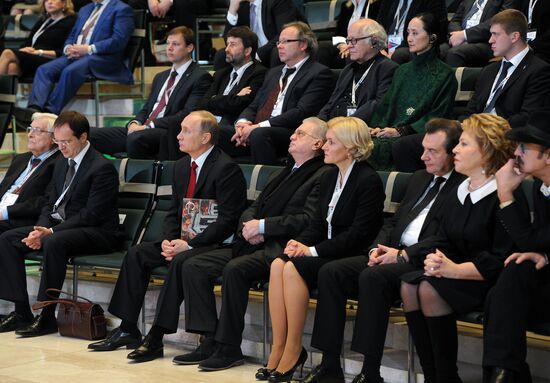 Russian President Vladimir Putin visits Northwestern Federal District