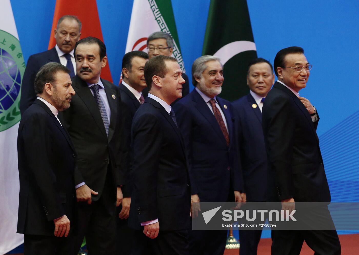 Russian Prime Minister Dmitry Medvedev attends meeting of Council of SCO Heads of Government