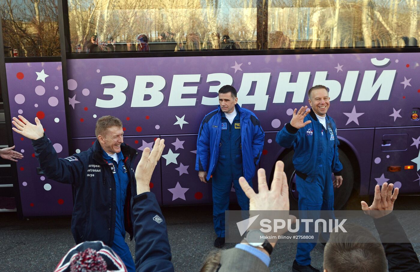 Soyuz TMA-19M spacecraft lifts off from Baikonur Space Center