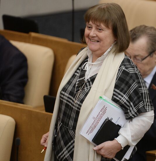 Plenary meeting of the State Duma of the Russian Federation