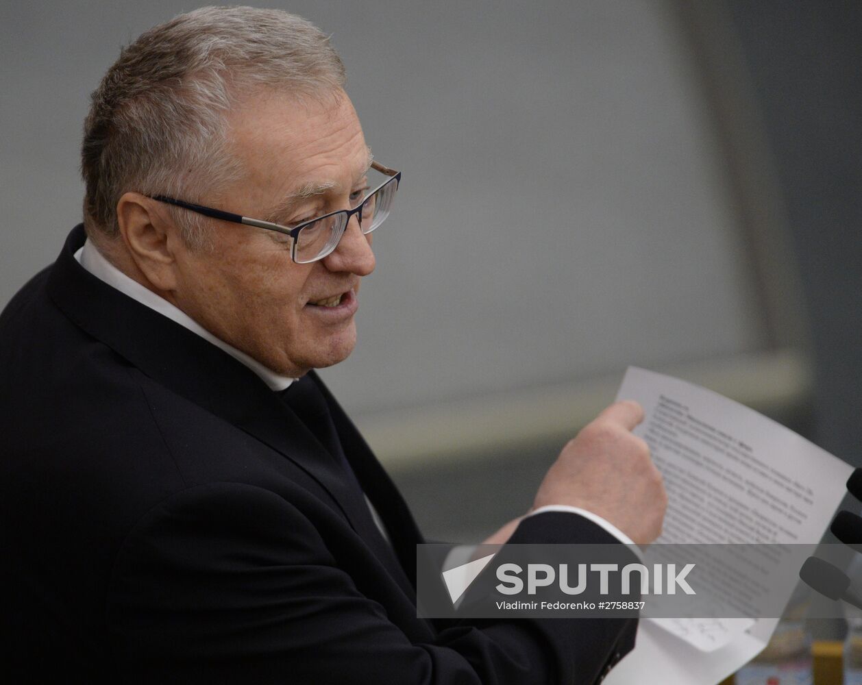 Plenary meeting of the State Duma of the Russian Federation