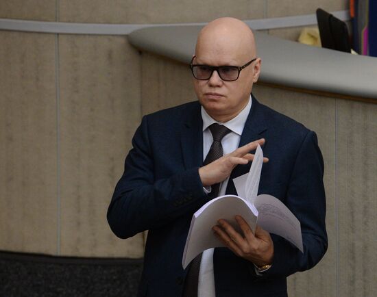 Plenary meeting of the State Duma of the Russian Federation