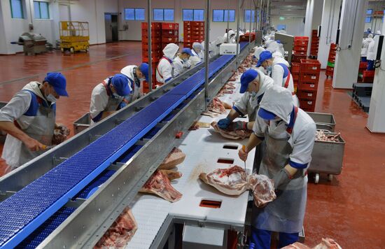 Ariant agricultural holding company launches unique meat processing plant