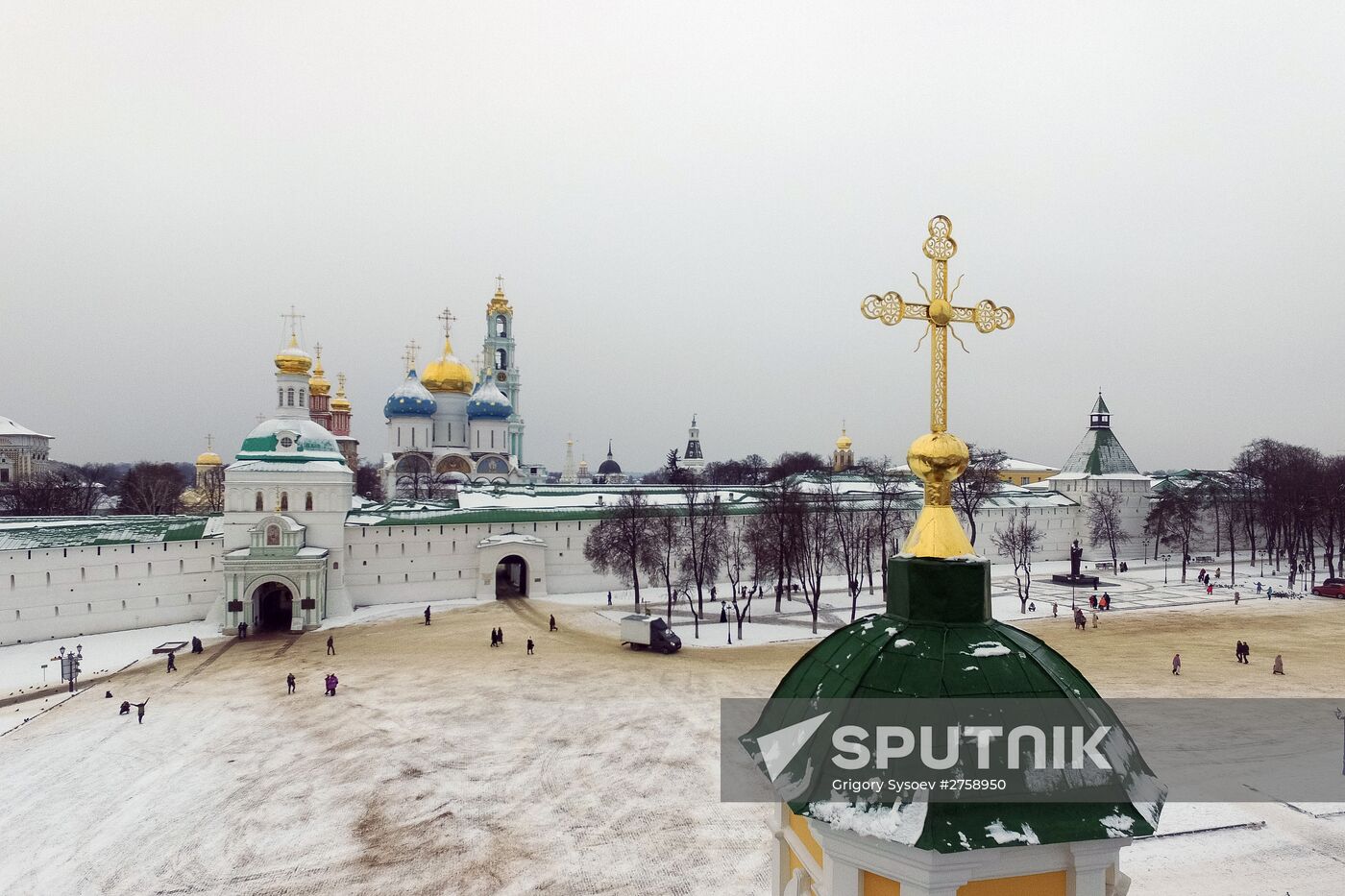 The Trinity St. Sergius Monastery in Sergiyev Posad