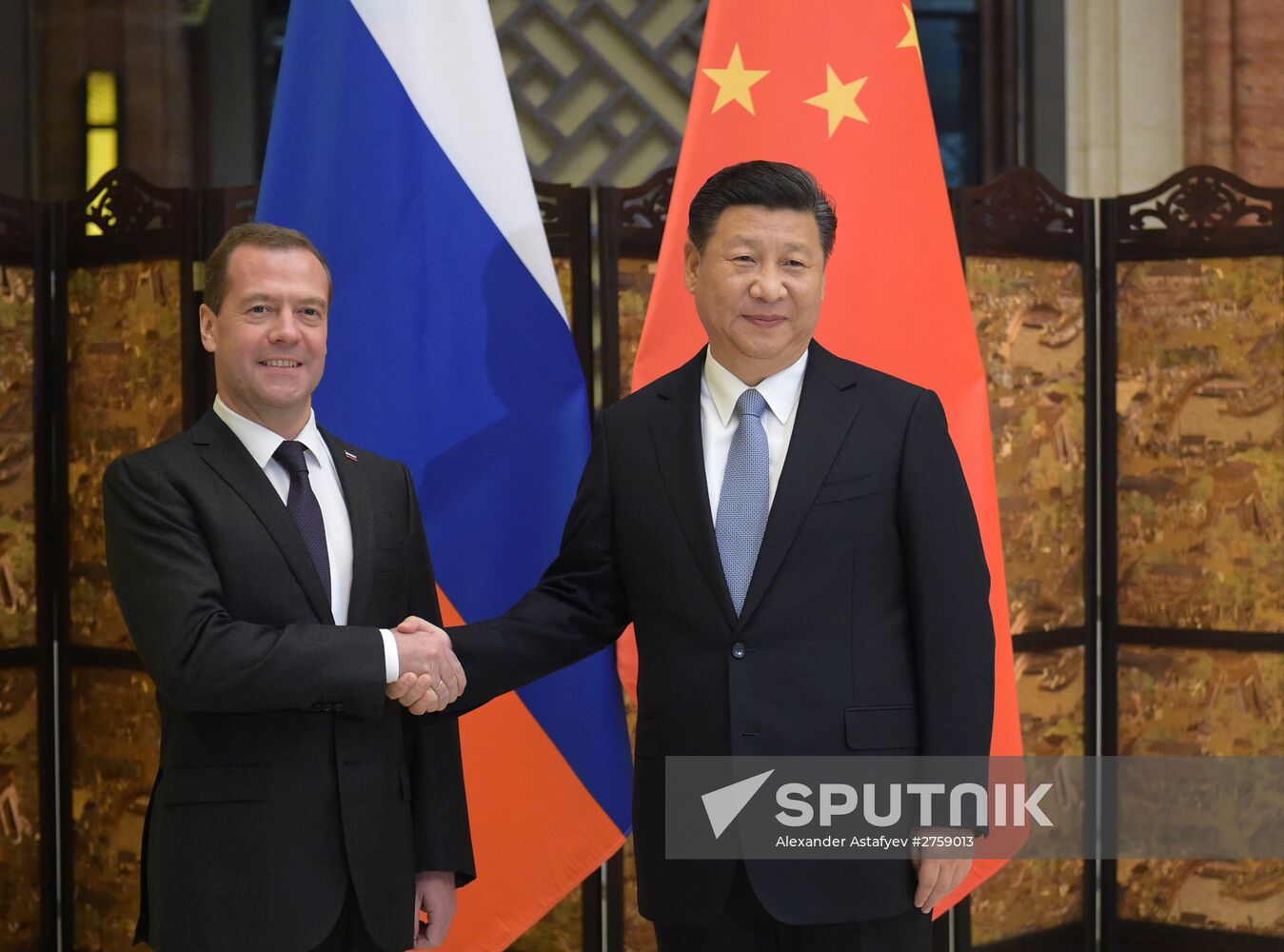 Prime Minister Dmitry Medvedev attends SCO Council of Heads of Government meeting