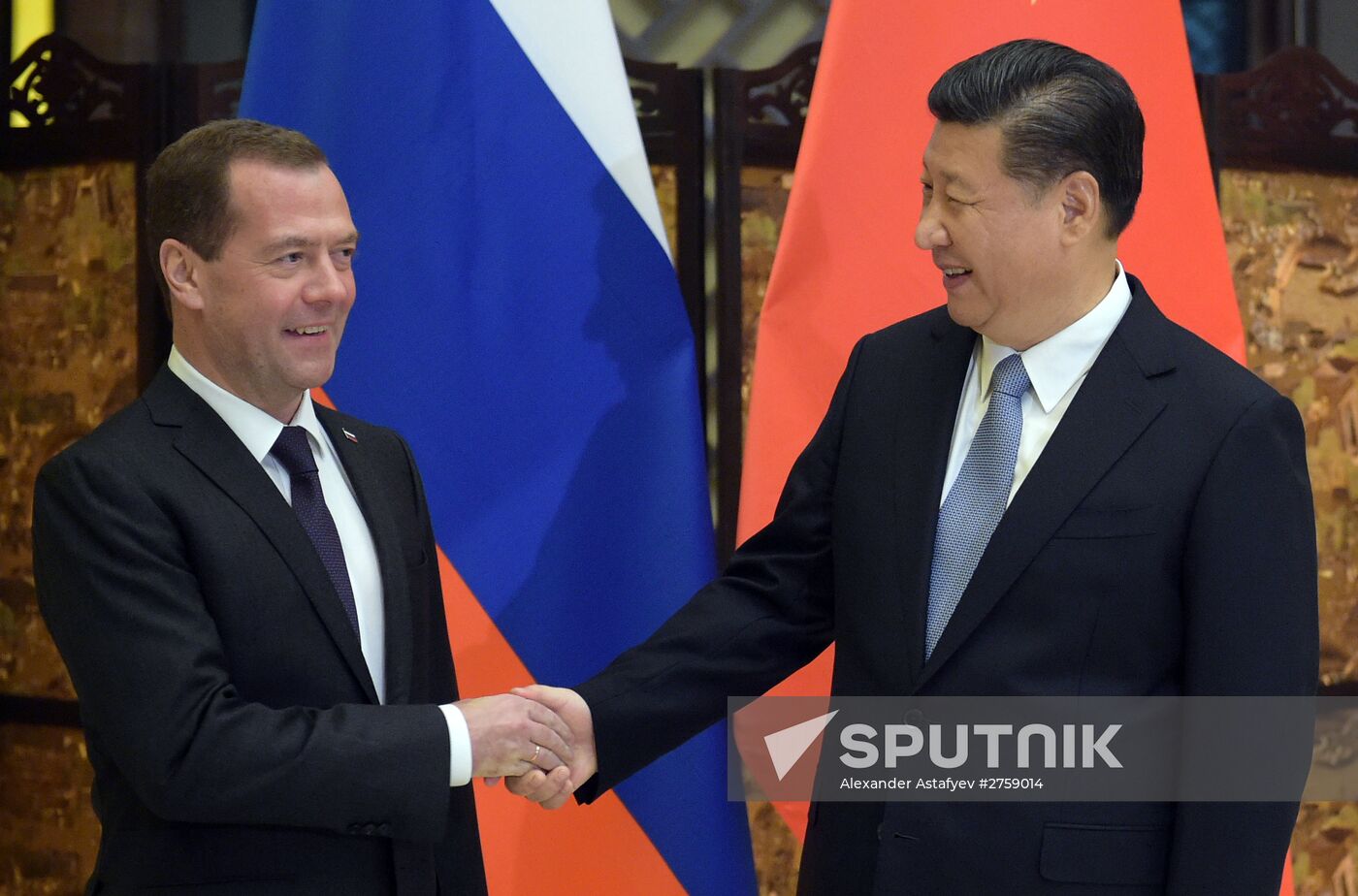 Prime Minister Dmitry Medvedev attends SCO Council of Heads of Government meeting