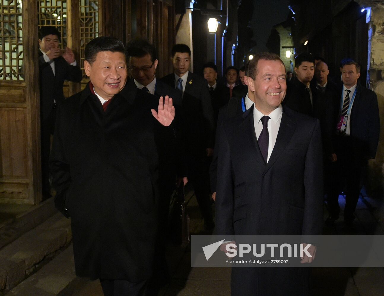 Prime Minister Dmitry Medvedev attends SCO Council of Heads of Government meeting