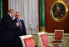 Russian President Vladimir Putin holds Russian-Belarusian talks