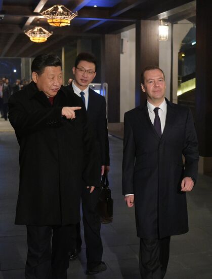 Prime Minister Dmitry Medvedev attends SCO Council of Heads of Government meeting