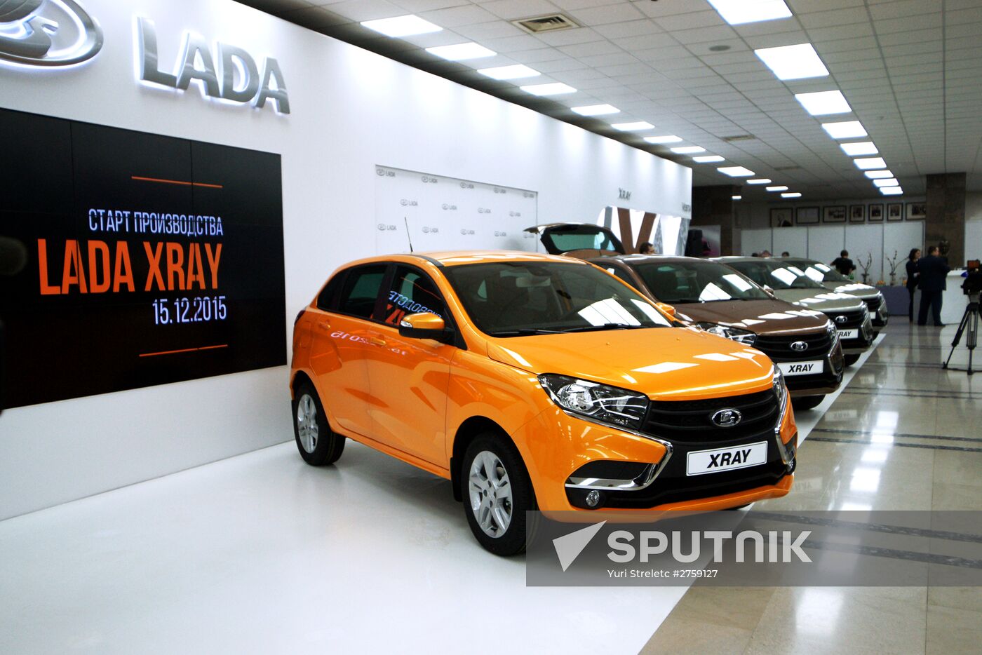 AvtoVAZ launches Lada X-Ray production in Samara