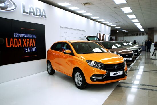 AvtoVAZ launches Lada X-Ray production in Samara