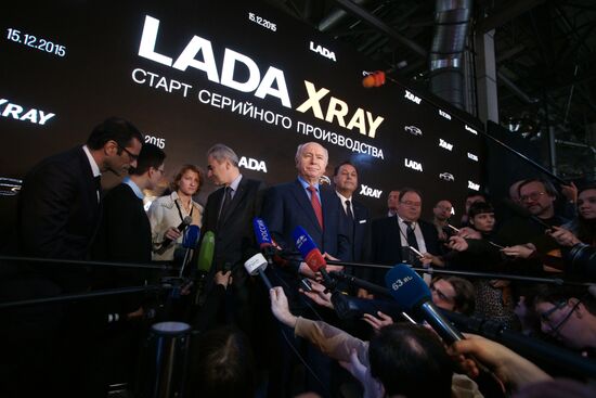 AvtoVAZ launches Lada X-Ray production in Samara