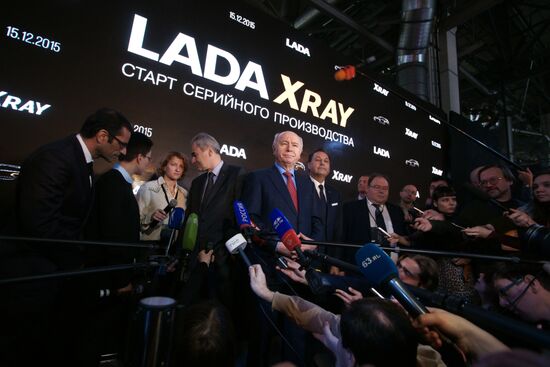 AvtoVAZ launches Lada X-Ray production in Samara