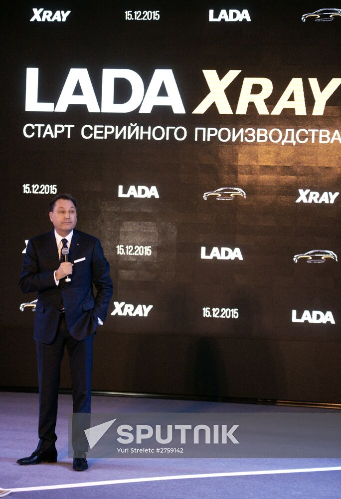 AvtoVAZ launches Lada X-Ray production in Samara