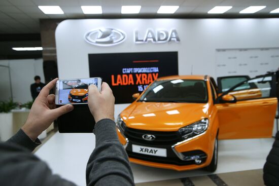 AvtoVAZ launches Lada X-Ray production in Samara