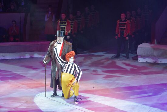 Ceremony of opening Big State Circus on Fontanka