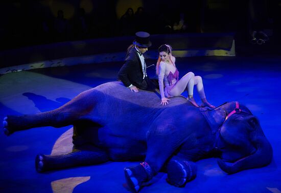 Ceremony of opening Big State Circus on Fontanka