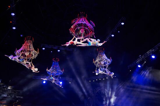 Ceremony of opening Big State Circus on Fontanka