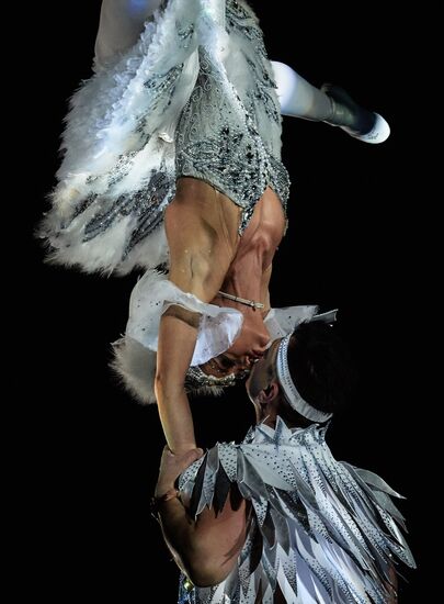 Ceremony of opening Big State Circus on Fontanka