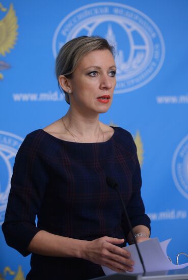 Briefing by Foreign Ministry Spokesperson Maria Zakharova