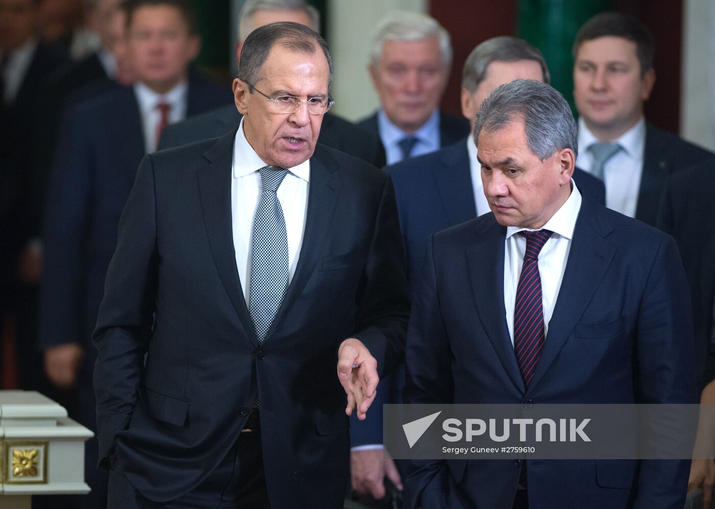 Russian President Vladimir Putin's meeting with U.S. Secretary of State John Kerry
