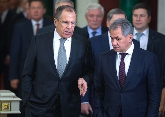 Russian President Vladimir Putin's meeting with U.S. Secretary of State John Kerry