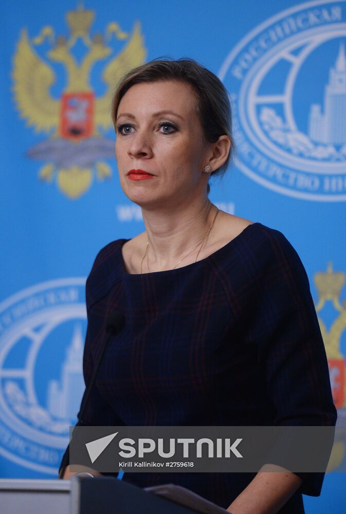 Briefing by Foreign Ministry Spokesperson Maria Zakharova
