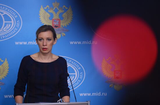 Briefing by Foreign Ministry Spokesperson Maria Zakharova