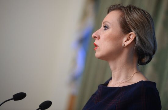 Briefing by Foreign Ministry Spokesperson Maria Zakharova