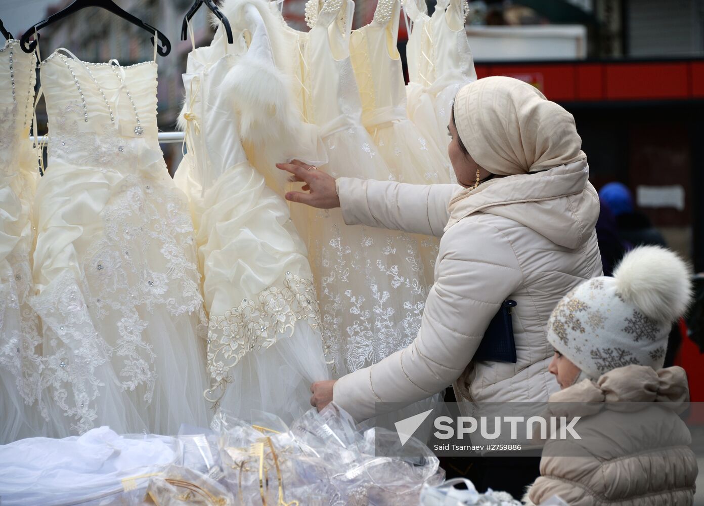 New Year preparations in Grozny