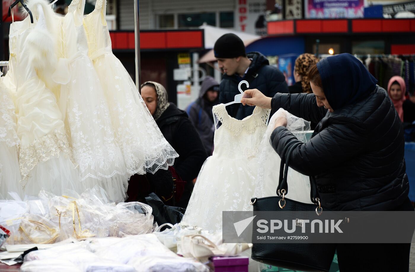 New Year preparations in Grozny