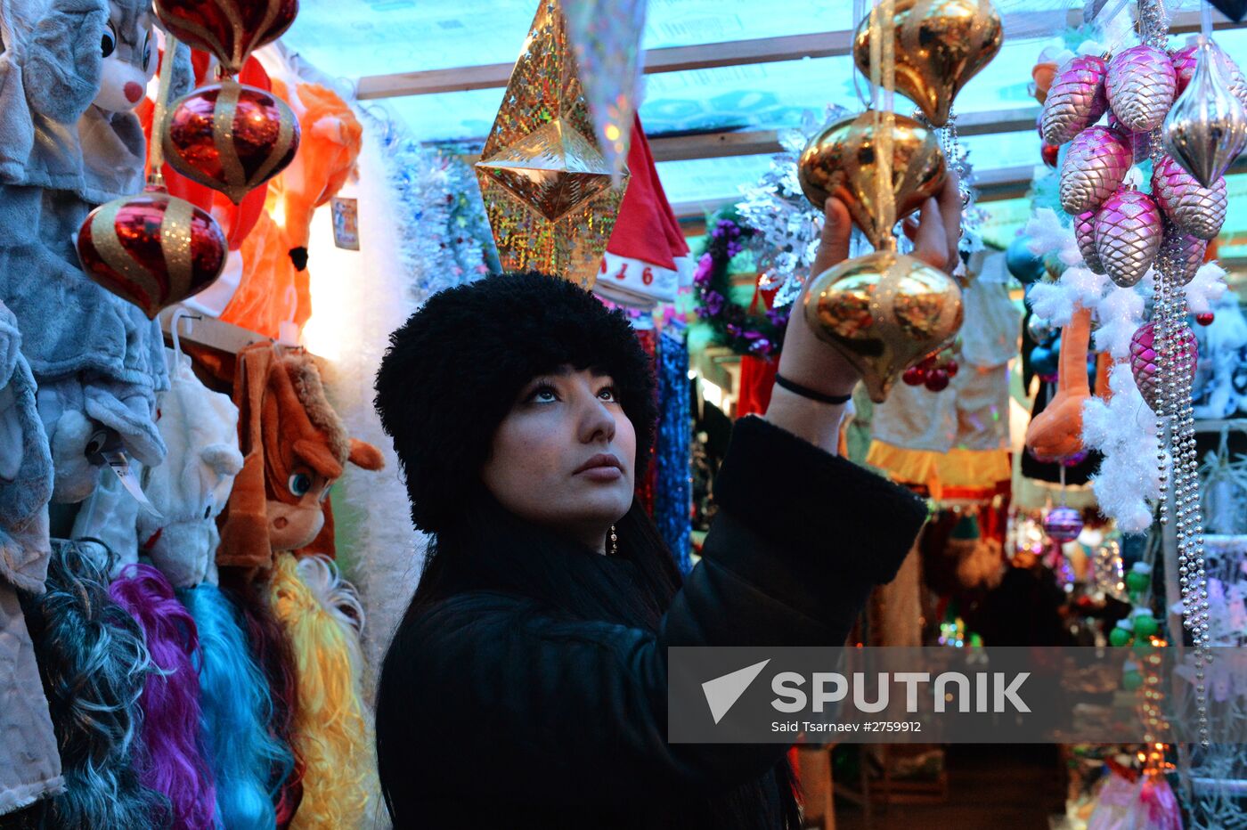 New Year preparations in Grozny