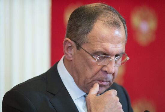 Russian President Vladimir Putin's meeting with U.S. Secretary of State John Kerry