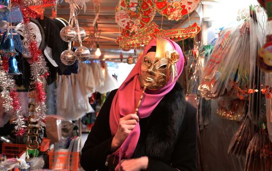 New Year preparations in Grozny
