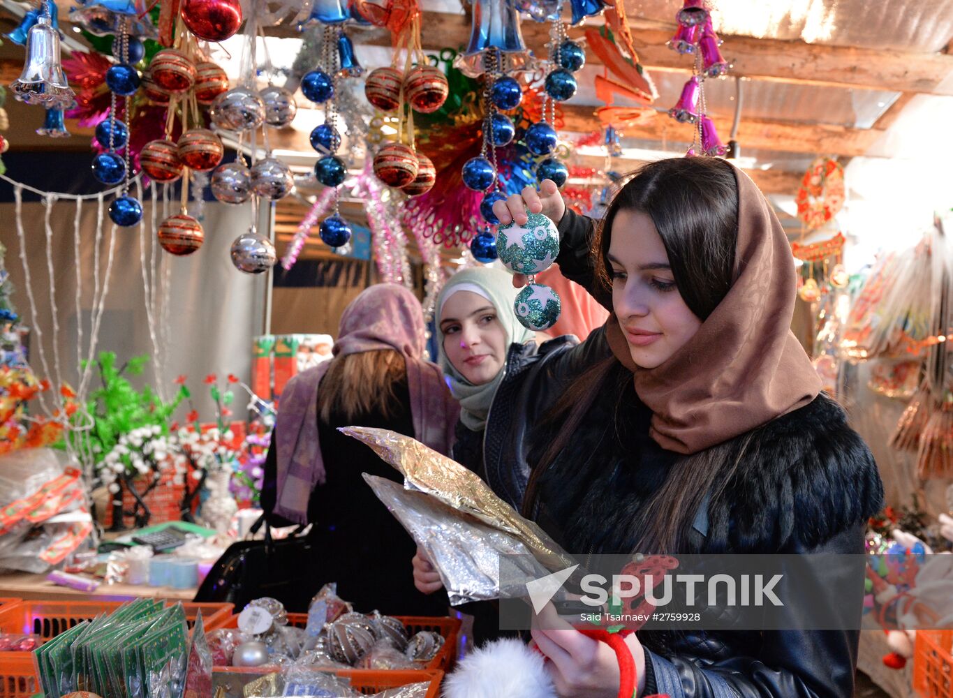 New Year preparations in Grozny