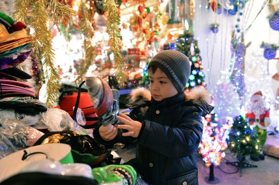 New Year preparations in Grozny