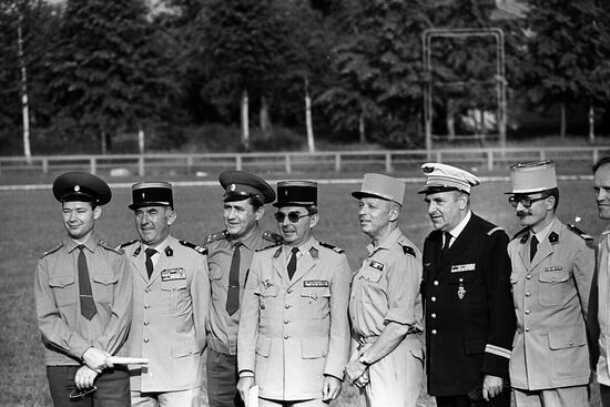 Rugby match USSR vs. France