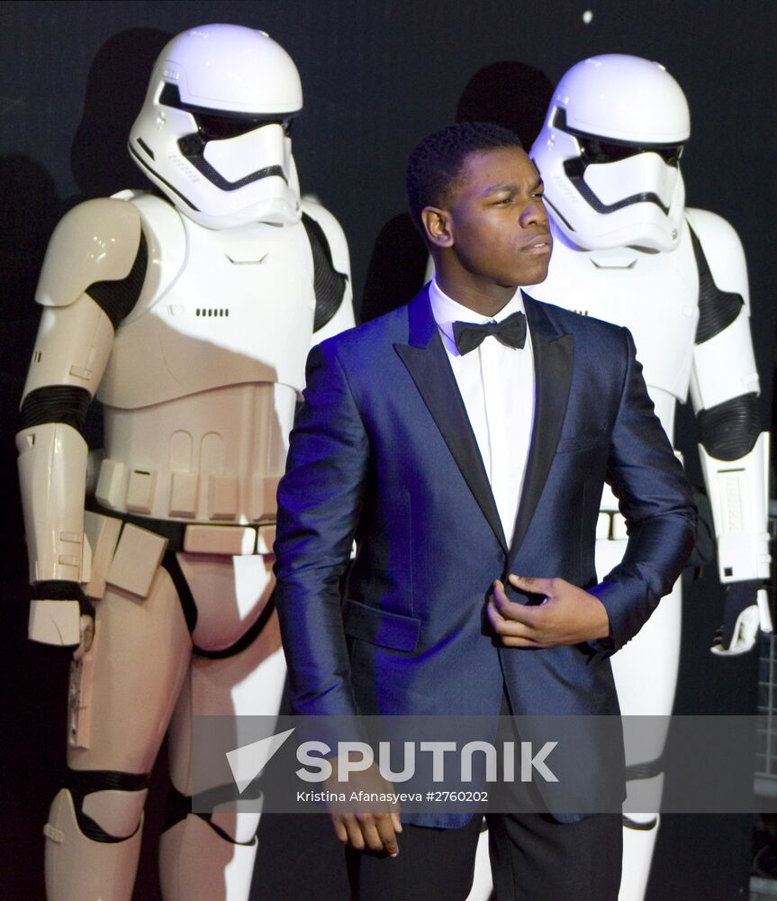 "Star Wars: The Force Awakens" premiered in London
