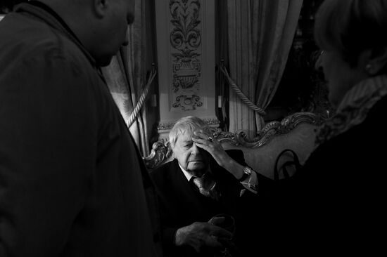 Yury Lyubimov and Declan Donnellan