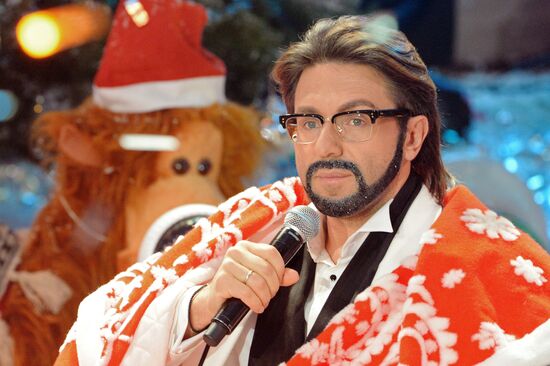 Shooting of 'New Year's Eve on Channel One' program