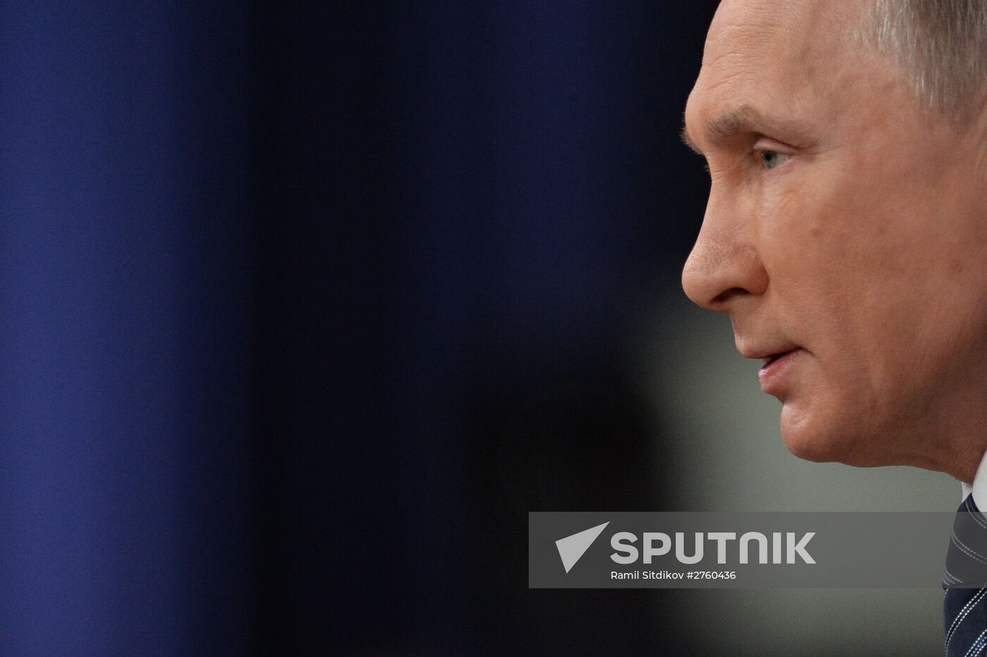 11th annual news conference with Russian President Vladimir Putin